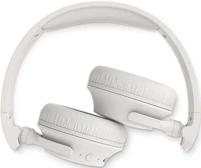 Безжични слушалки с микрофон Philips - TAH4500, ANC, бели