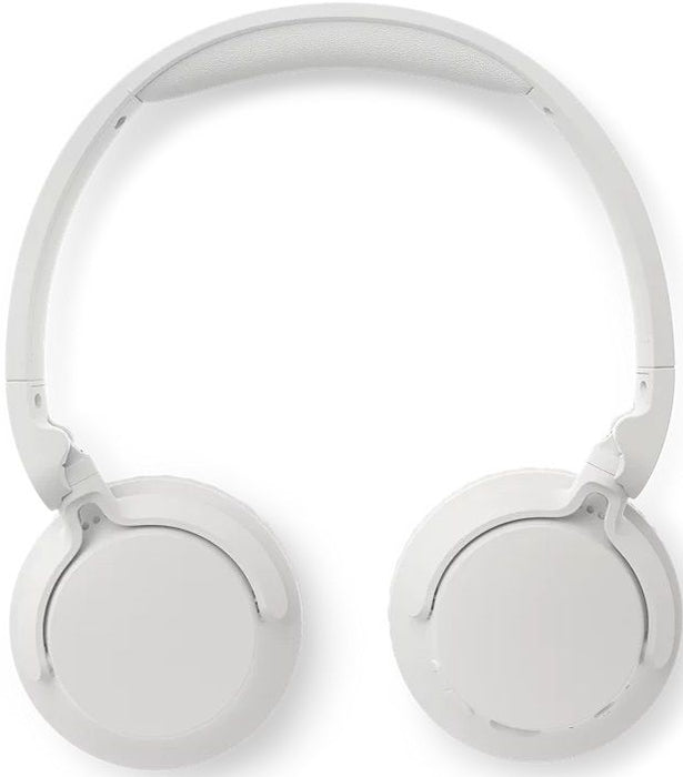 Безжични слушалки с микрофон Philips - TAH4500, ANC, бели