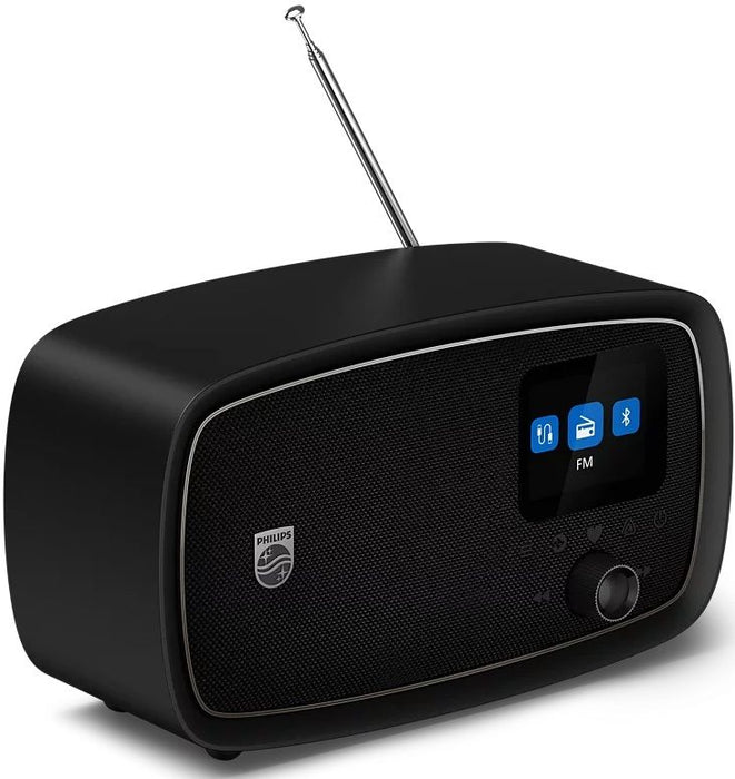 Портативно радио Philips – Retro TAV2500F/00, Bluetooth, черно