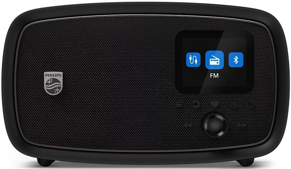 Портативно радио Philips – Retro TAV2500F/00, Bluetooth, черно