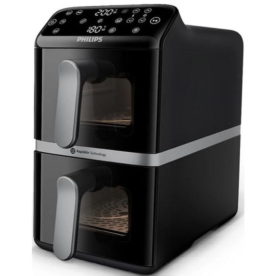 Фритюрник PHILIPS Airfryer NA461/00 4000 Series, 10 л, двойна кошница