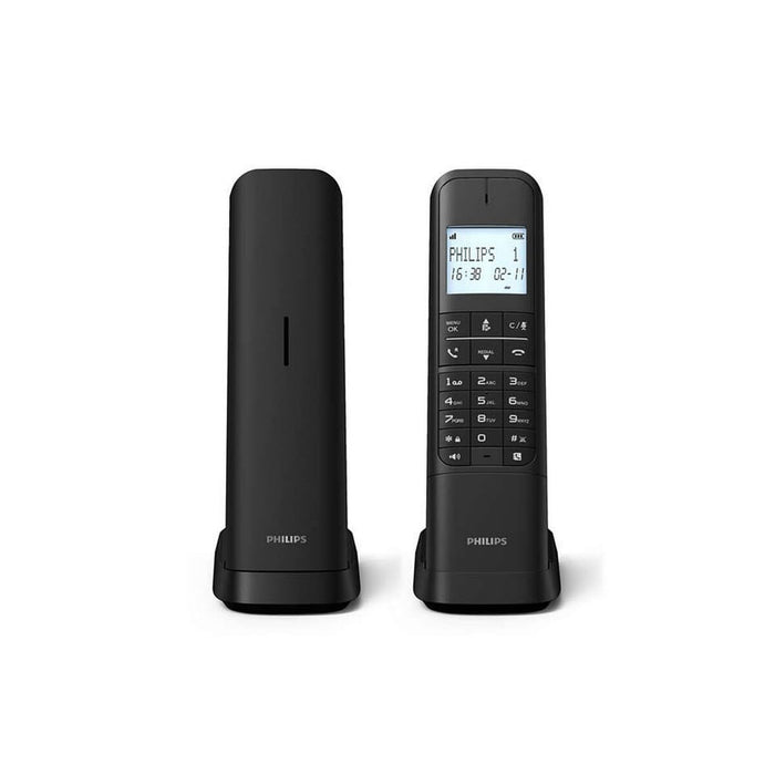 Безжичен телефон Philips M4702B/12 Черен
