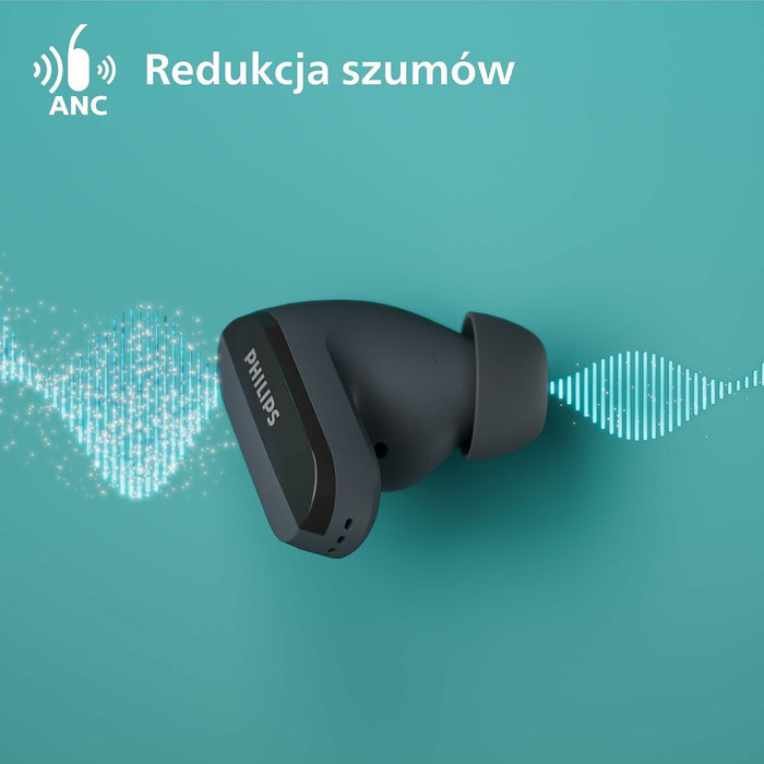 Слушалки Philips TAT3508BK/00 Черен (1 броя)