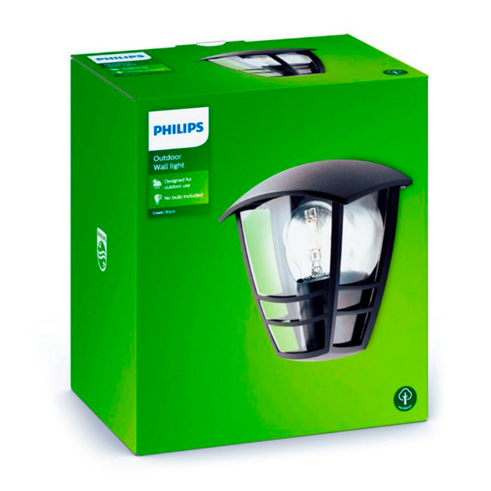 Аплик за стена Philips 15387/30/16 Черен Алуминий 60 W E27