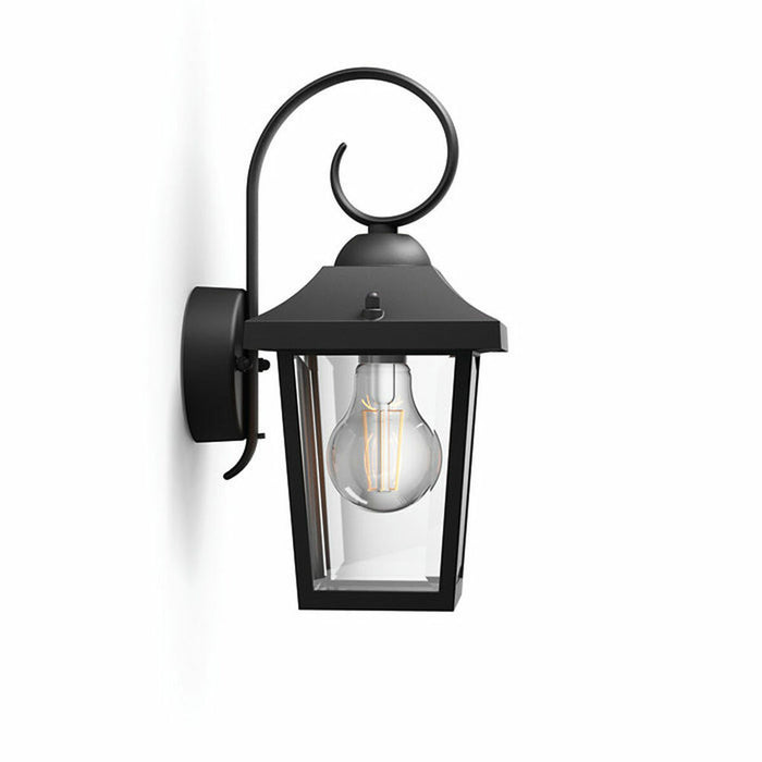 Аплик за стена Philips 17236/30/PN Черен Алуминий 60 W E27 Latern (1 броя)