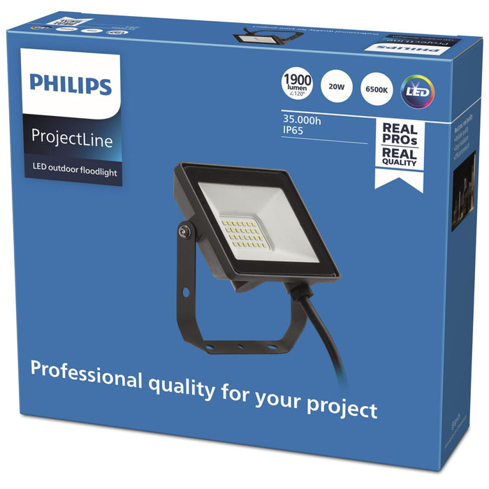 Фокус на Прожектор Philips Proyector Черен (6500 K)