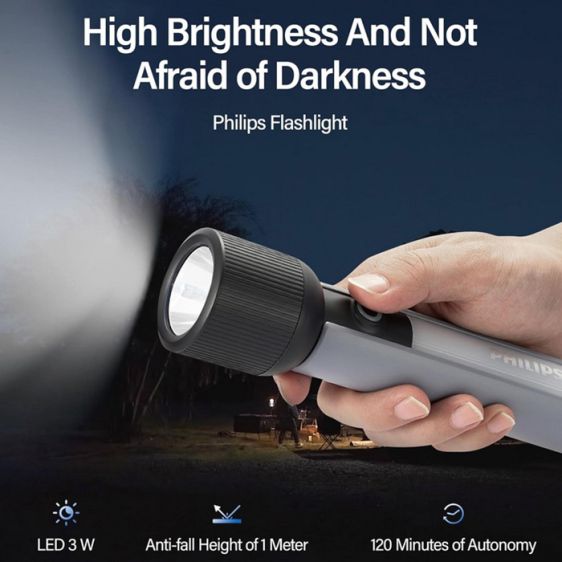 LED фенерче PHILIPS SFL1183/10, 400 Lumens