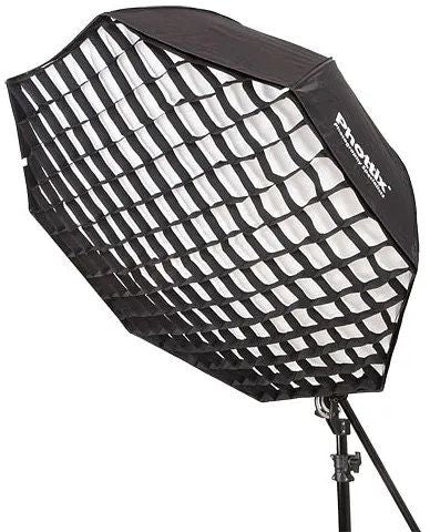 Осмоъгълен софтбокс с грид Phottix - Pro EasyUp, 80 cm