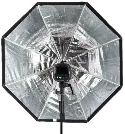 Осмоъгълен софтбокс с грид Phottix - Pro EasyUp, 80 cm