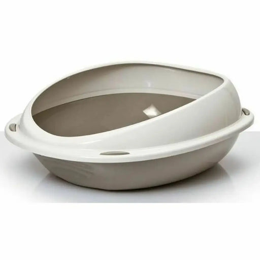 Пясъчник за Котки Aimé 57 x 40 x 19 cm Бежов Пластмаса