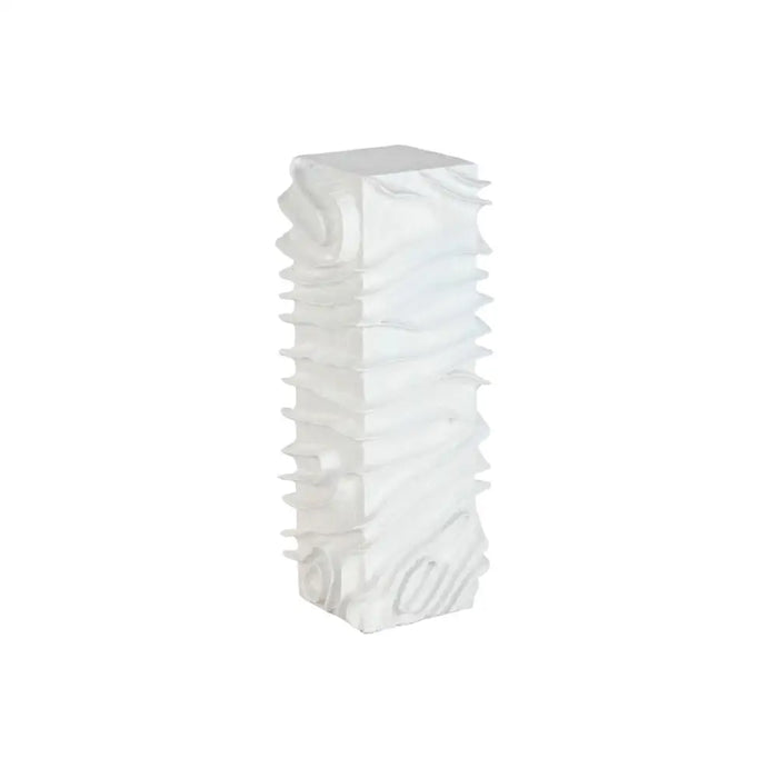 Пиедестал Home ESPRIT Бял Модерен 29 x 29 x 80 cm