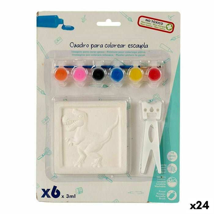 Игра за Боядисване и Оцветяване Pincello 2 x 29 x 22 cm Картина (24 броя)