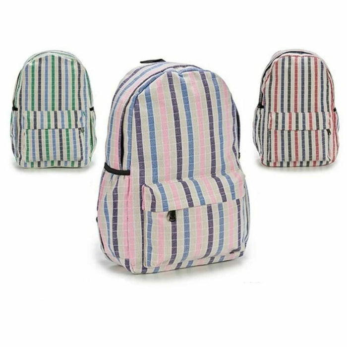 Училищна чанта Pincello Многоцветен 13 x 45 x 31 cm 31 x 45 x 13 cm Райета (12 броя)