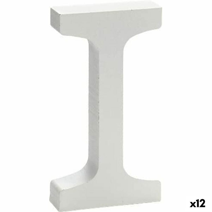 Декорация за стена Pincello 1,8 x 21 x 17 cm Писмо I (12 броя)