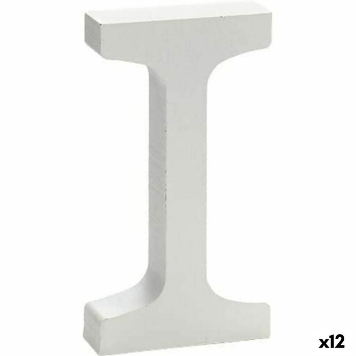 Декорация за стена Pincello 1,8 x 21 x 17 cm Писмо I (12 броя)