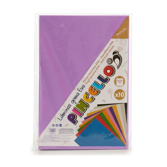 Гума Ева Pincello Виолетов 30 x 2 x 20 cm (24 броя)