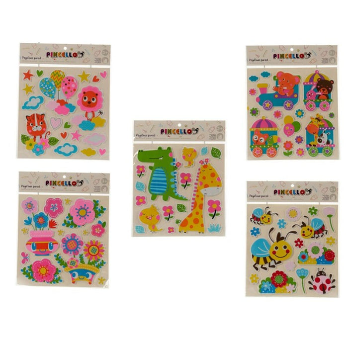 Стикери Pincello Многоцветен 32 x 1 x 38 cm (24 броя)