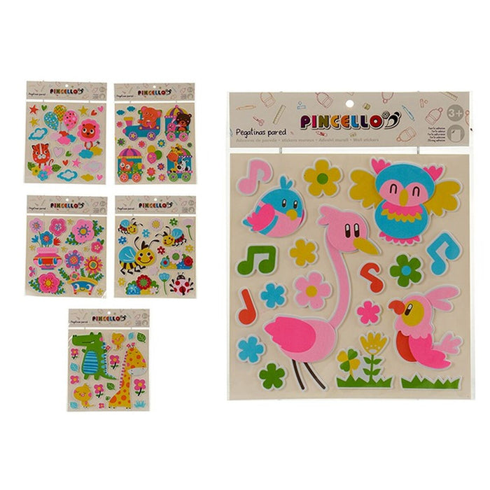 Стикери Pincello Многоцветен 32 x 1 x 38 cm (24 броя)