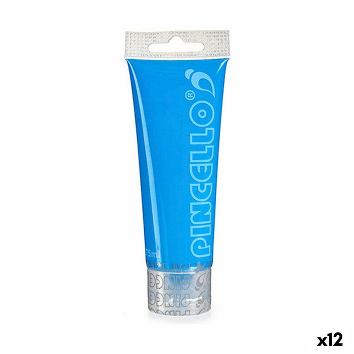 Акрилна боя Pincello Светло син 75 ml (12 броя)