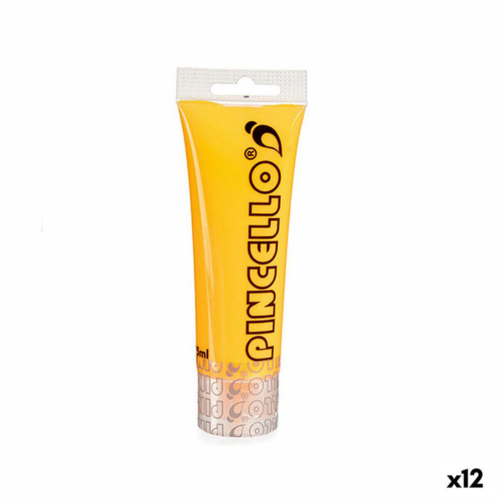 Акрилна боя Pincello Neon Оранжев 75 ml (12 броя)