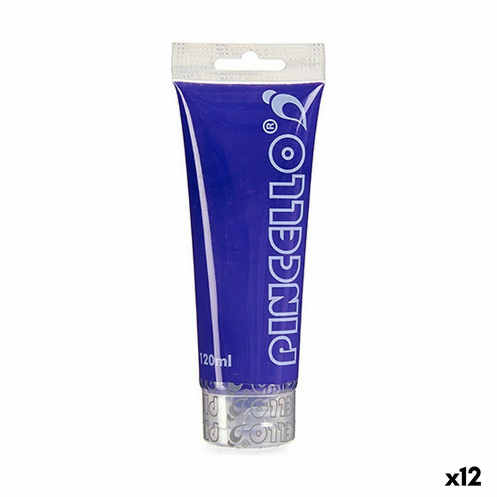 Акрилна боя Pincello Лилав 120 ml (12 броя)