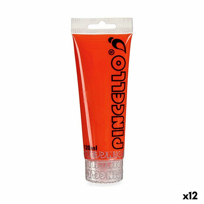 Акрилна боя Pincello Червен 120 ml (12 броя)