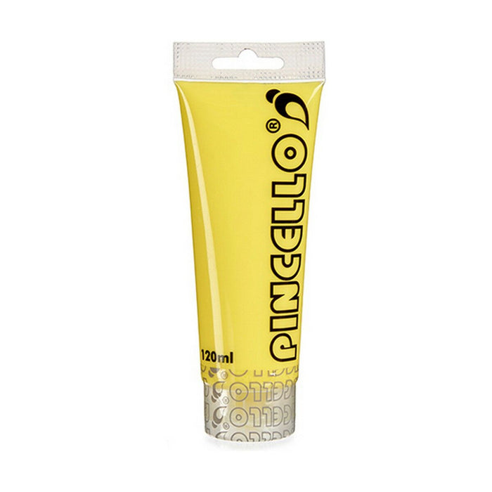 Акрилна боя Pincello Жълт 120 ml (12 броя)