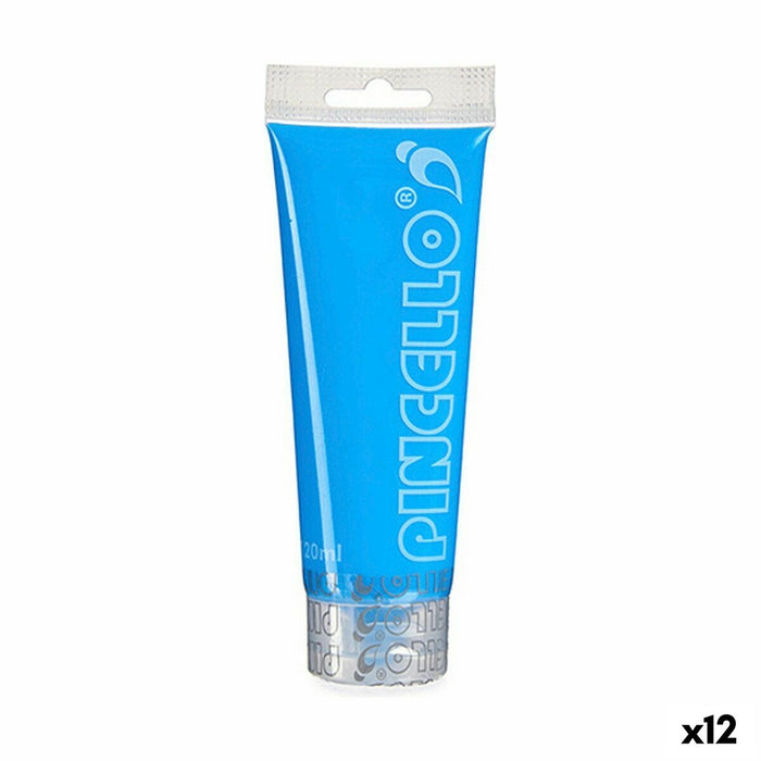 Акрилна боя Pincello Neon Син 120 ml (12 броя)