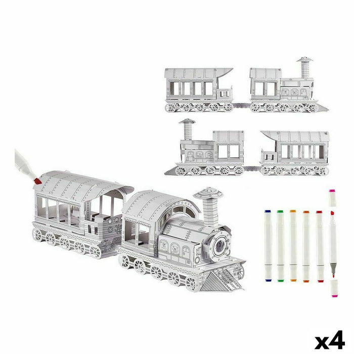 Paper Craft games Pincello Влак (4 броя)