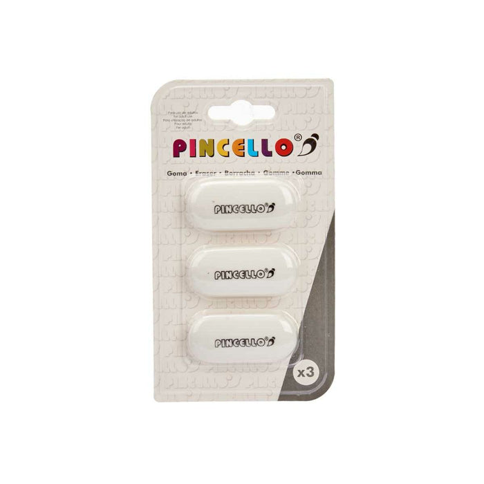 Комплект Гумички Pincello Бял 9 x 16 x 1 cm (12 броя)