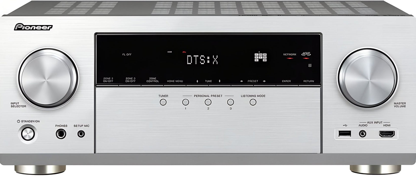 Pioneer VSX-LX305 сребрист приемник за домашно кино