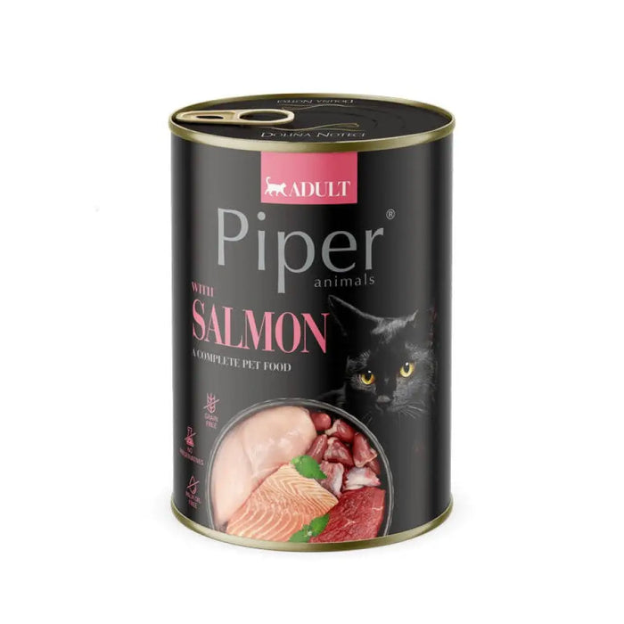 PIPER Animals със сьомга мокра храна за котки 400гр