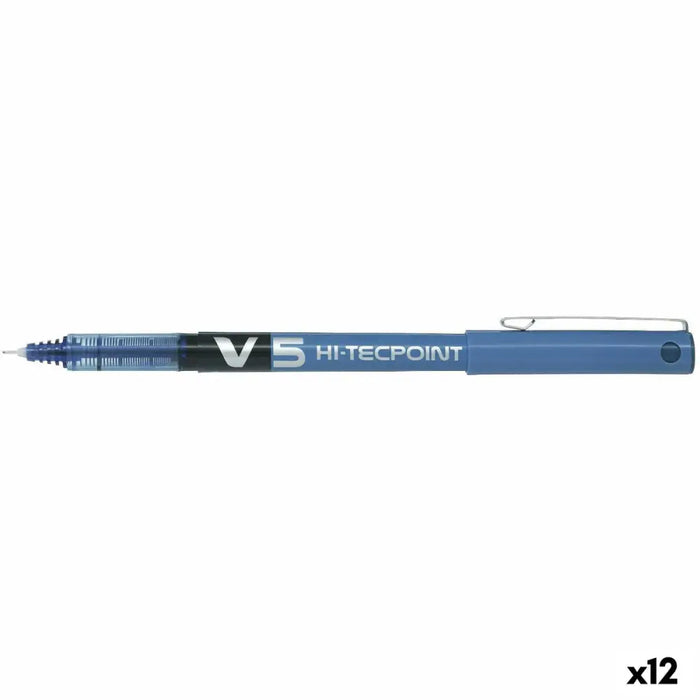 Писалка с течно мастило Pilot V-5 Син 0,3 mm (12 броя)