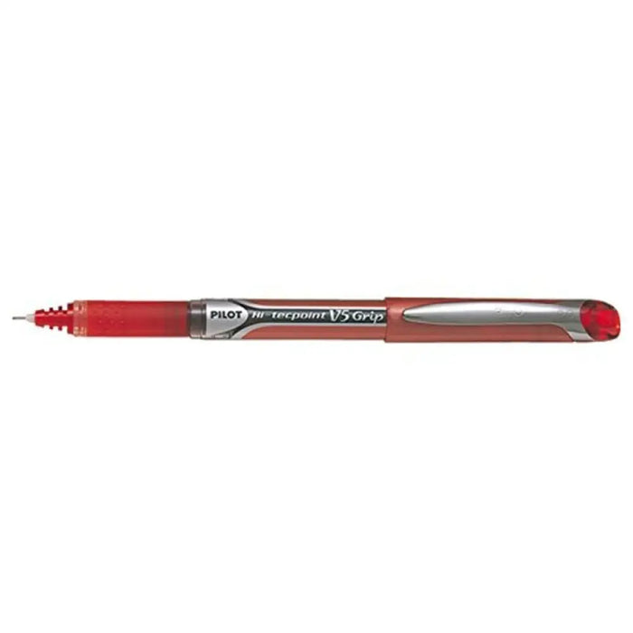 Писалка с течно мастило Pilot V-5 GRIP HI-TECPOINT Червен