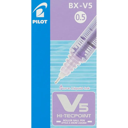 Писалка с течно мастило Pilot V-5 Hi-Tecpoint Виолетов 0,3