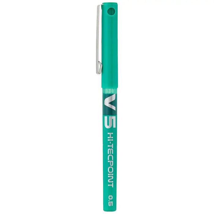 Писалка с течно мастило Pilot V-5 Hi-Tecpoint Зелен 0,3 mm