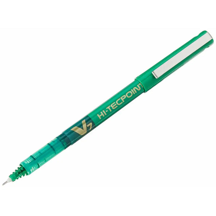 Писалка с течно мастило Pilot V-7 Hi-Tecpoint Зелен 0,5 mm