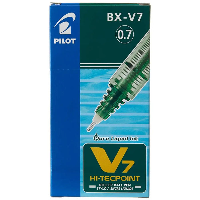 Писалка с течно мастило Pilot V-7 Hi-Tecpoint Зелен 0,5 mm