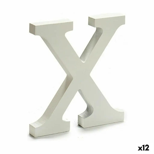 Писмо Pincello 1711024 X Бял 1,8 x 21 x 17 cm (12 броя)