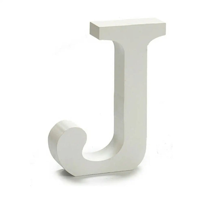 Писмо Pincello 1711046 J Бял Дървен 2 x 11 cm 2 x 16 x 14,5