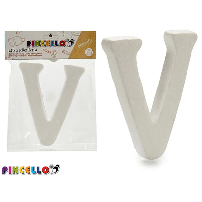 Писмо Pincello FOAM LETTER V Писмо V (12 броя)