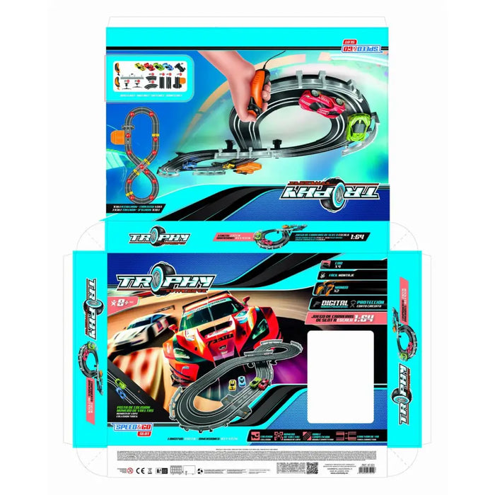 Писта за Бягане Speed & Go 93 x 7 x 43 cm (2 броя)