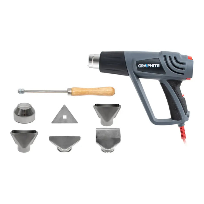 ПИСТОЛЕТ ЗА ГОРЕЩ ВЪЗДУХ GRAPHITE 59G524