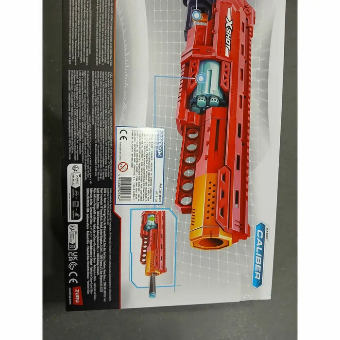Пистолет за Дартс Zuru X-SHOT Caliber 23 x 50 x 7 cm