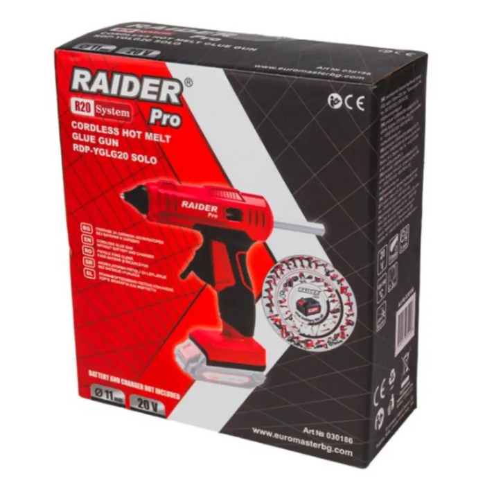 ПИСТОЛЕТ ЗА ТОПЛО ЛЕПЕНЕ RDP-YGLG20 SOLO