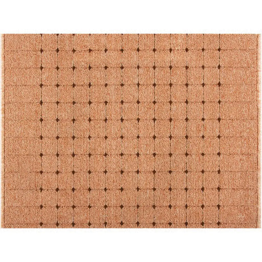 ПЪТЕЧКА С ГУМЕНА ОСНОВА NIKOTEX STANFORD 67Х120 СМ. КАФЯВА
