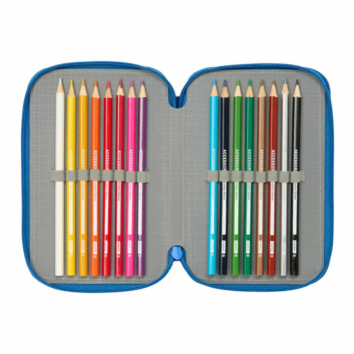 Пътническа Чанта Superman Син 12,5 x 19,5 x 5,5 cm 37 Части