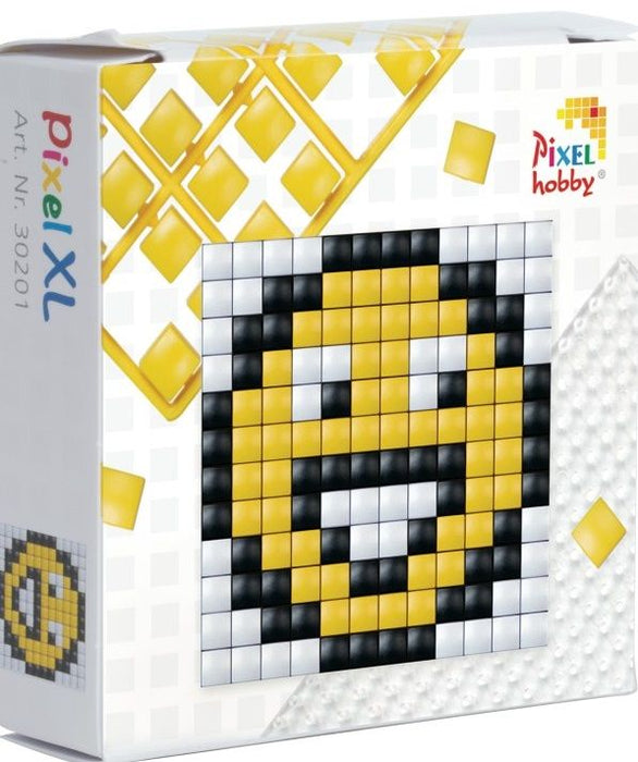 Креативен комплект с пиксели Pixelhobby - XL, Усмихнато емоджи