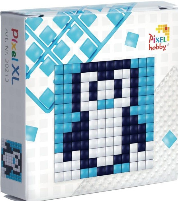 Креативен комплект с пиксели Pixelhobby - XL, Пингвинче
