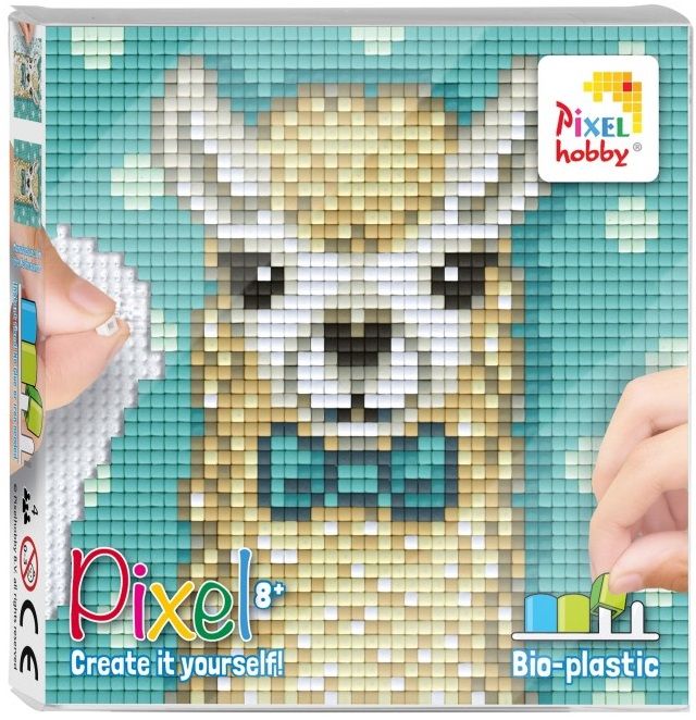 Креативен комплект с пиксели Pixelhobby Classic - Алпака